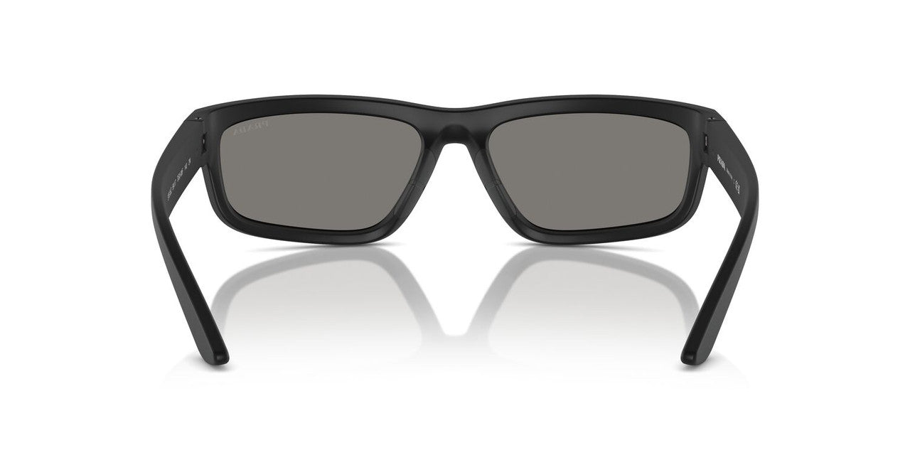 Aros De Sol Prada Linea Rossa Ps 05Zs Black Rubbered