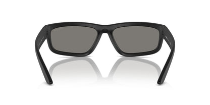 Aros De Sol Prada Linea Rossa Ps 05Zs Black Rubbered