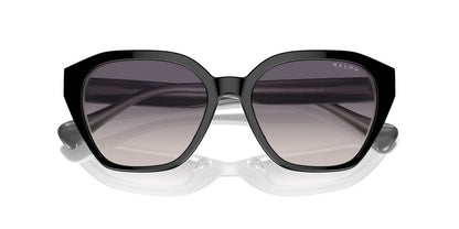 Aros De Sol Ralph Ra5315U Shiny Black On Opal Grey