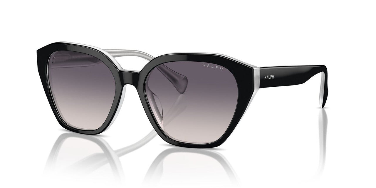 Aros De Sol Ralph Ra5315U Shiny Black On Opal Grey