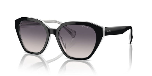 Aros De Sol Ralph Ra5315U Shiny Black On Opal Grey