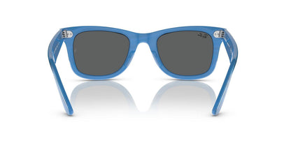 Aros De Sol Ray-Ban Rb2140 Photo Striped Blue