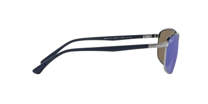Aros De Sol Ray-Ban Rb3671Ch Blue On Gunmetal
