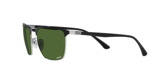 Aros De Sol Ray-Ban Rb3686 Black On Silver