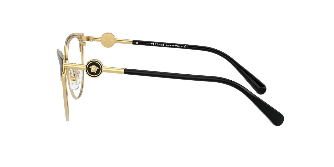 Aros Oftálmicos Versace Ve1271 Negro/Dorado
