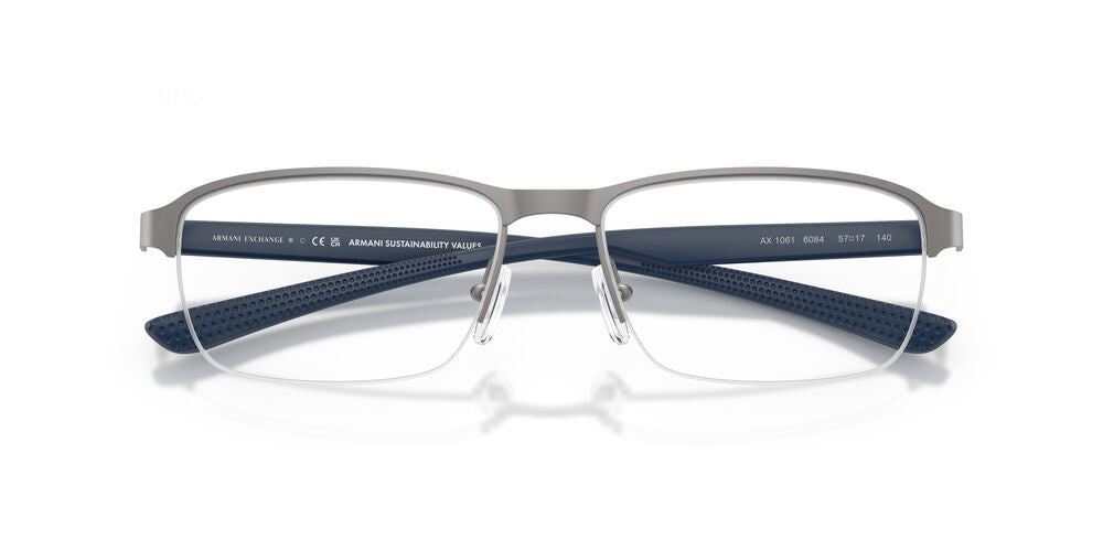 Aros Oftálmicos Armani Exchange Ax1061 Mate Gunmetal