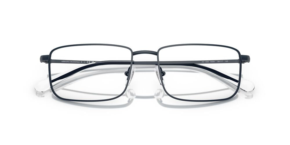 Aros Oftálmicos Armani Exchange Ax1069 Mate Azul
