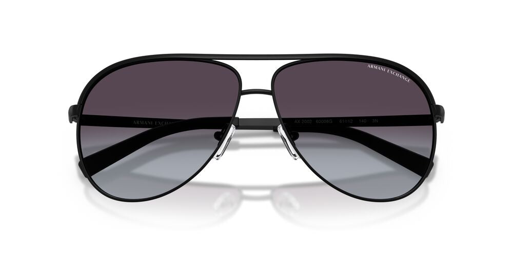 Aros De Sol Armani Exchange AX2002S Matte Black