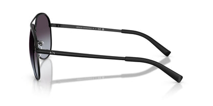 Aros De Sol Armani Exchange AX2002S Matte Black