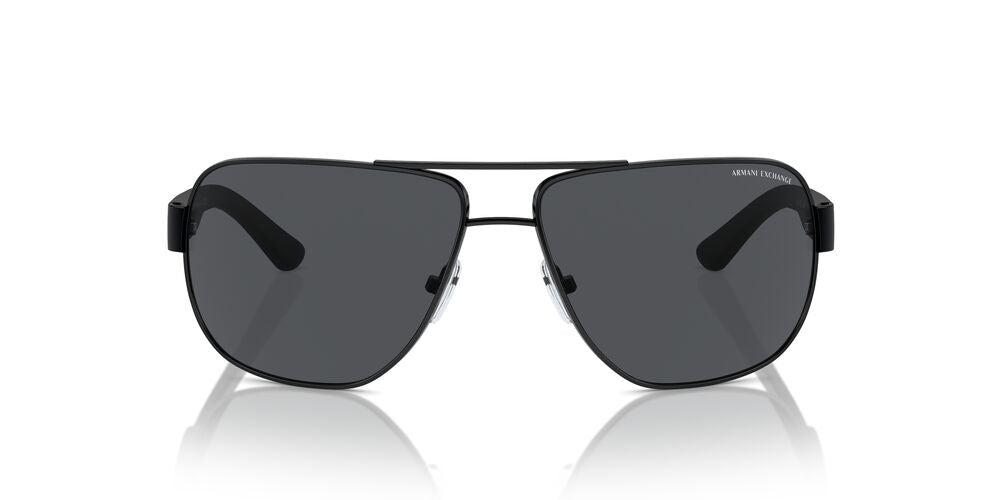 Aros De Sol Armani Exchange AX2012S Satin Black/Black