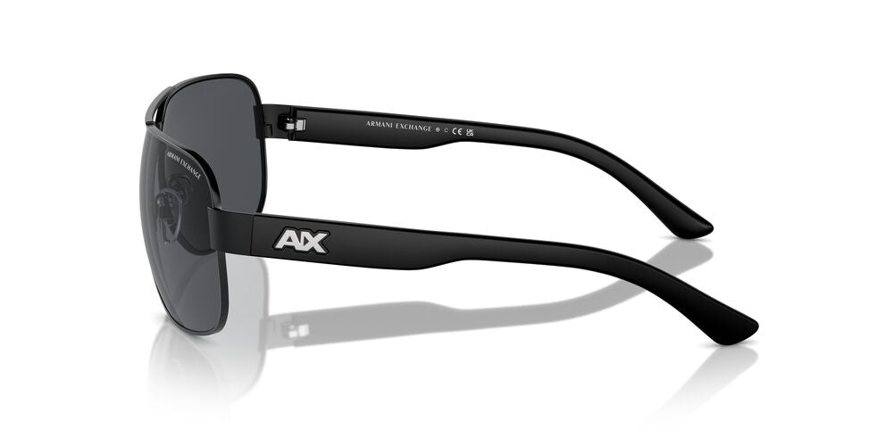 Aros De Sol Armani Exchange AX2012S Satin Black/Black