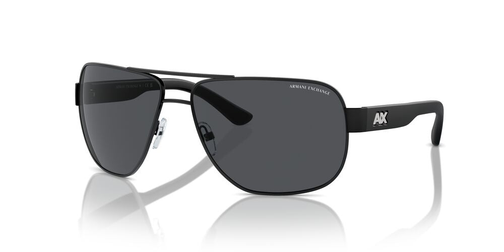 Aros De Sol Armani Exchange AX2012S Satin Black/Black