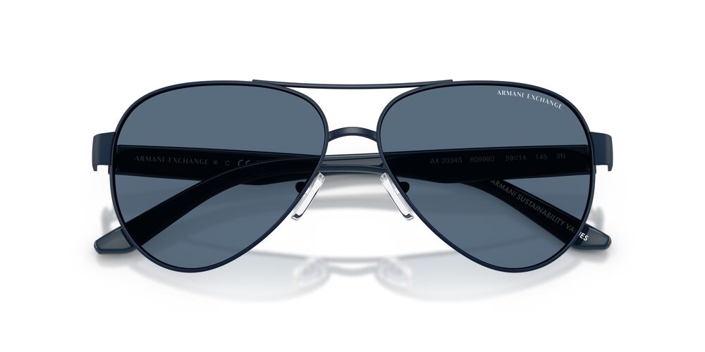 Aros De Sol Armani Exchange AX2034S Matte Blue