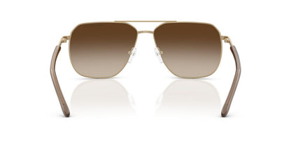 Aros De Sol Armani Exchange AX2057S Matte Pale Gold