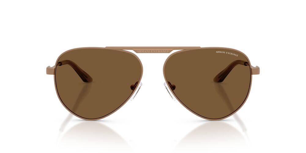 Aros De Sol Armani Exchange AX2060S Matte Rose Gold