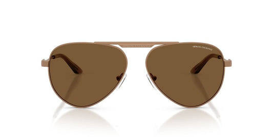 Aros De Sol Armani Exchange AX2060S Matte Rose Gold