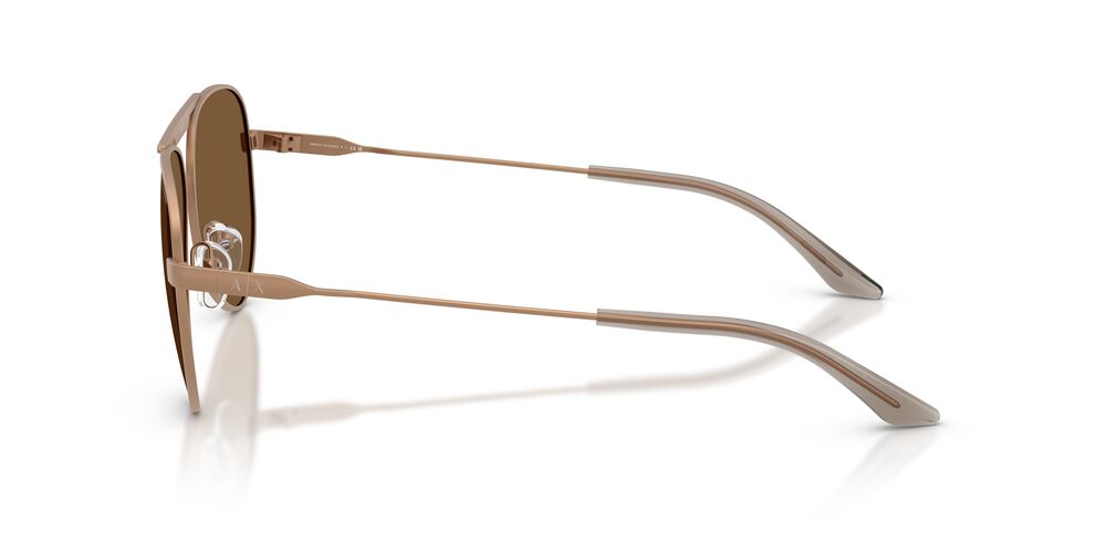 Aros De Sol Armani Exchange AX2060S Matte Rose Gold