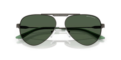 Aros De Sol Armani Exchange AX2060S Matte Grey