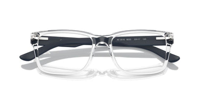 Aros Oftálmicos Armani Exchange Ax3016 Shiny Crystal