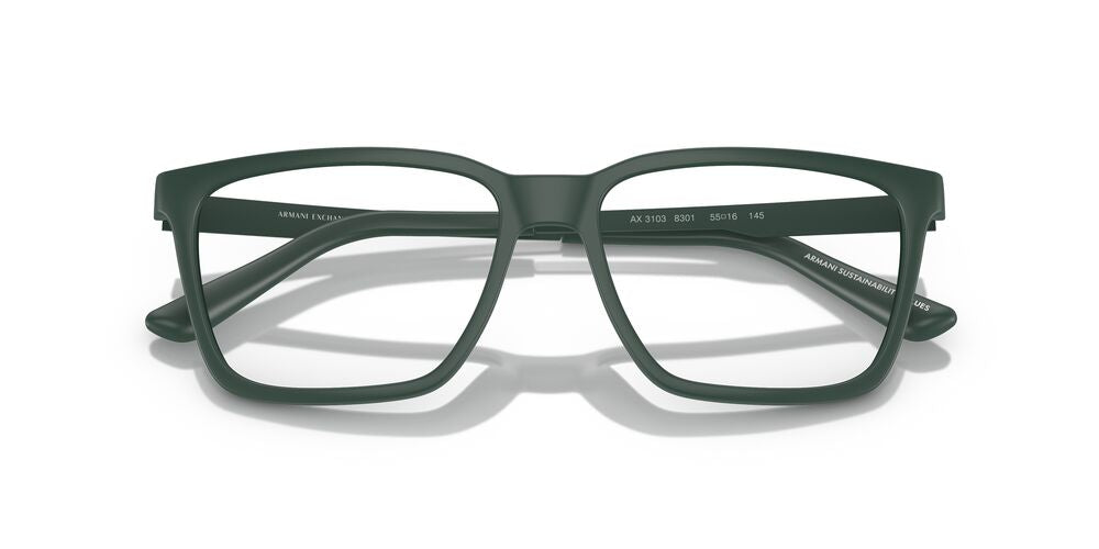 Aros Oftálmicos Armani Exchange Ax3103 Negro
