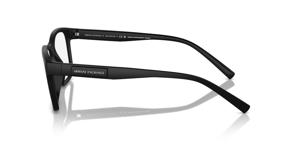 Aros Oftálmicos Armani Exchange Ax3114 Mate Negro