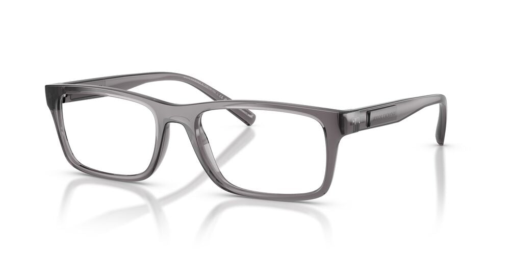 Aros Oftálmicos Armani Exchange Ax3115 Shiny Clear Gris