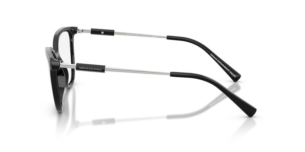 Aros Oftálmicos Armani Exchange Ax3128 Shiny Negro