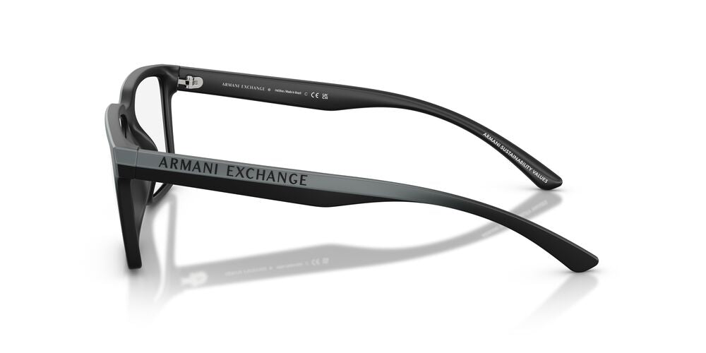 Aros Oftálmicos Armani Exchange Ax3129U Mate Gris Gradient Negro