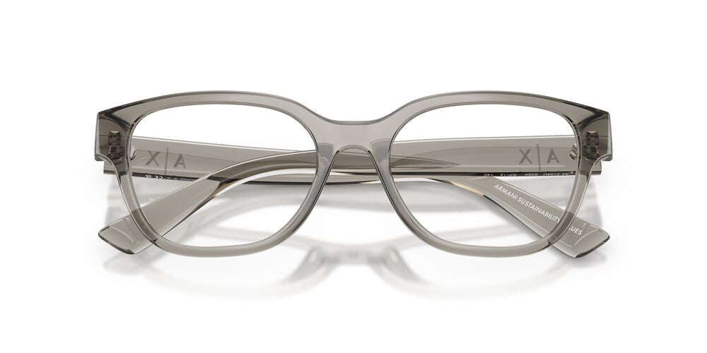 Aros Oftálmicos Armani Exchange Ax3134U Shiny Clear Gris