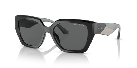 Aros De Sol Armani Exchange Ax4125Su Shiny Black