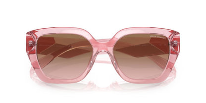 Aros De Sol Armani Exchange Ax4125Su Shiny Transparent Pink