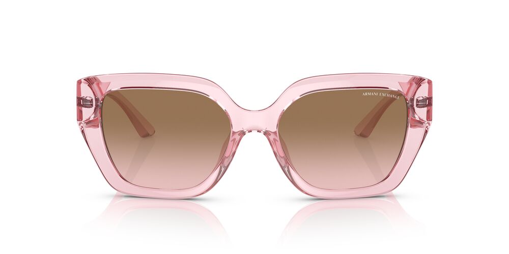 Aros De Sol Armani Exchange Ax4125Su Shiny Transparent Pink