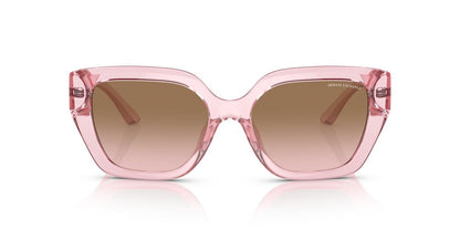 Aros De Sol Armani Exchange Ax4125Su Shiny Transparent Pink