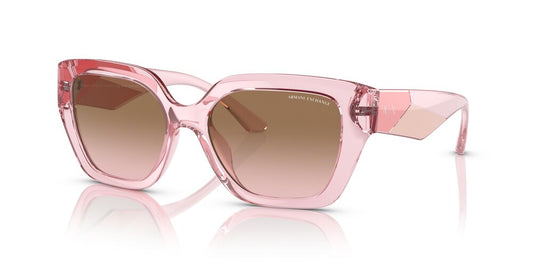 Aros De Sol Armani Exchange Ax4125Su Shiny Transparent Pink