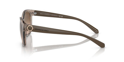 Aros De Sol Armani Exchange Ax4127S Shiny Transparent Tundra