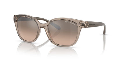 Aros De Sol Armani Exchange Ax4127S Shiny Transparent Tundra