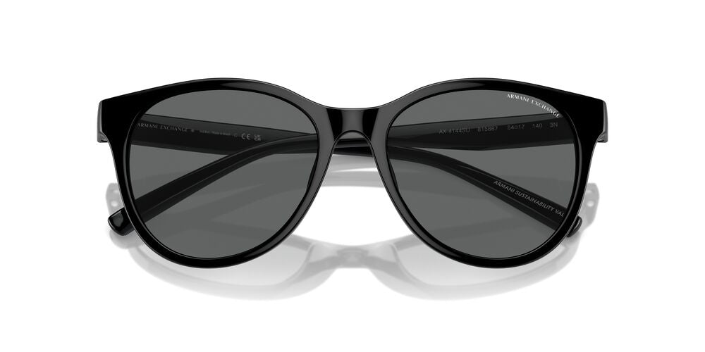 Aros De Sol Armani Exchange Ax4144Su Shiny Black