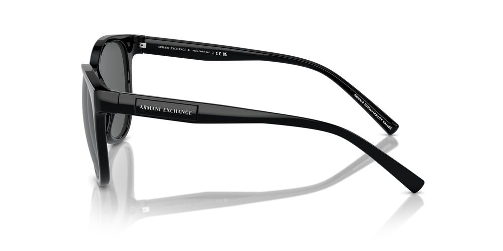 Aros De Sol Armani Exchange Ax4144Su Shiny Black