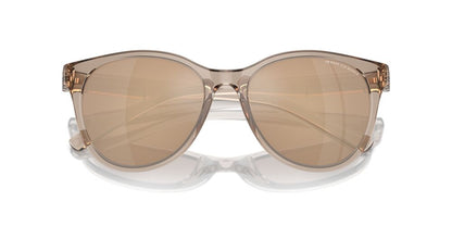Aros De Sol Armani Exchange Ax4144Su Shiny Transparent Brown