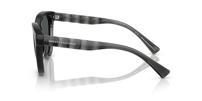 Aros De Sol Armani Exchange Ax4148Su Shiny Transparent Grey