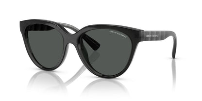 Aros De Sol Armani Exchange Ax4148Su Shiny Transparent Grey