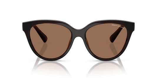 Aros De Sol Armani Exchange Ax4148Su Shiny Transparent Brown