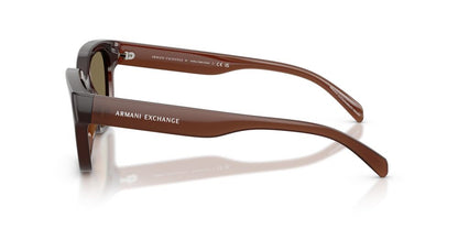 Aros De Sol Armani Exchange Ax4155Su Shiny Opal Brown