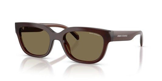 Aros De Sol Armani Exchange Ax4155Su Shiny Opal Brown
