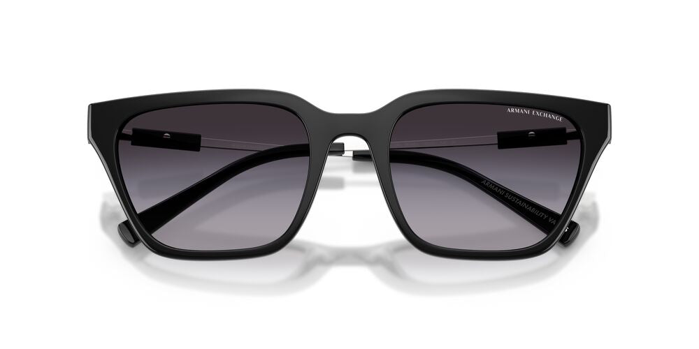 Aros De Sol Armani Exchange Ax4158S Shiny Black
