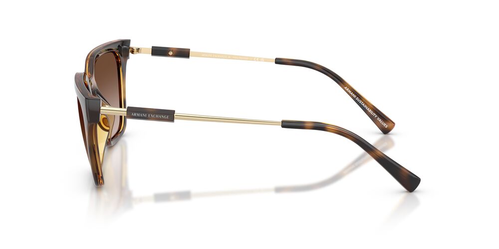 Aros De Sol Armani Exchange Ax4158S Shiny Havana