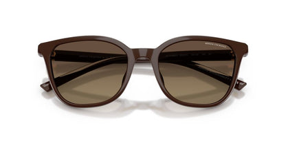 Aros De Sol Armani Exchange Ax4168Su Shiny Dark Brown