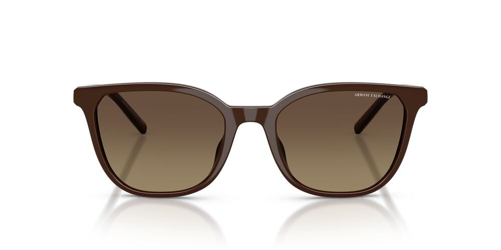 Aros De Sol Armani Exchange Ax4168Su Shiny Dark Brown