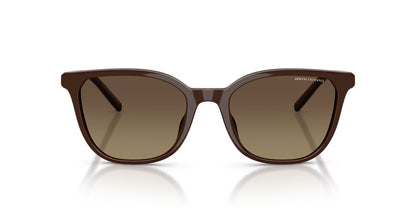 Aros De Sol Armani Exchange Ax4168Su Shiny Dark Brown