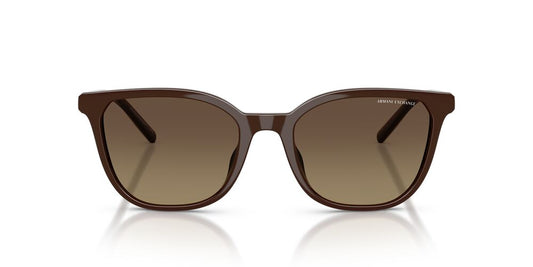 Aros De Sol Armani Exchange Ax4168Su Shiny Dark Brown